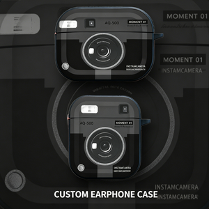 Étui pour écouteurs personnalisé à la mode, motif imprimé sur mesure, pour une utilisation quotidienne, <span class=keywords><strong>AirPods</strong></span>, MOQ 30, étui DIY pour iPhone - Product Image 1