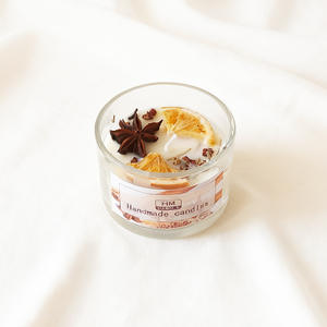 Vela Aromática Personalizada Hecha a Mano con Tapa de Vidrio Ecológica y Cera de Soja, Aroma Personalizado para Bodas y Acción de Gracias - Product Image 6