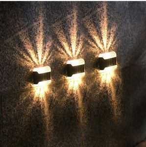 Waterproof High Quality up and Down Backyard Fence Decor Wall Stair <b>Light</b> <b>Deck</b> <b>Solar</b> Outdoor <b>Solar</b> <b>Light</b> - Product Image 5