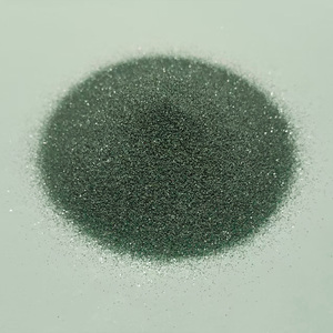 Nhà máy trực tiếp độ tinh khiết cao màu đen màu xanh lá cây silicon carbide phun cát phương tiện truyền thông mài mòn, đá thô phun cát. - Product Image 5