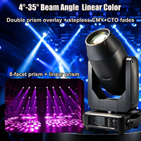Luz de Escenario Móvil LED RGBW 3 en 1 de 400W con CMY, CTO, Gobo de Cristal, Doble Prisma, Zoom, DMX512 para Alquiler en Eventos, Bodas y Giras - Directo de Fábrica