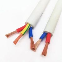 Cable Súper Flexible H05VV-F RVV de 3 Hilos, Conductor de Cobre Libre de Oxígeno, Aislamiento y Revestimiento de PVC, 3x1.5mm/2.5mm, Clasificación IP68