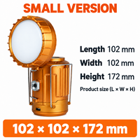 Lanterne de camping LED portable, lumière d'urgence extérieure, lanterne rechargeable pour la randonnée et la pêche