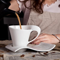 Ensemble de tasses en céramique, four à café épais pour Biscuits, qualité AB, 260ml