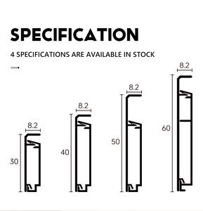 <span class=keywords><strong>Plinthe</strong></span> cachée moderne <span class=keywords><strong>en</strong></span> aluminium Offre Spéciale avec un design sans couture <span class=keywords><strong>Plinthe</strong></span> murale élégante - Product Image 3