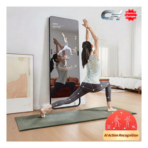 CH Miroir Intelligent Miroir D'entraînement <span class=keywords><strong>De</strong></span> Gymnastique Support Interactif Exercice Écran Tactile Vertical Fitness Miroir Intelligent Verre pour L'entraînement - Product Image 1