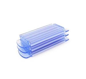 Couvercle de <span class=keywords><strong>piscine</strong></span> à lattes pliant dur en matériau Polycarbonate submergé intégré automatique de sécurité - Product Image 3