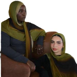 Venta caliente Nuevo Popular Polka Dot Estilo Étnico Poliéster Hijab Australiano Mujeres Musulmanas Color a juego Moda Hijab En Jersey - Product Image 1