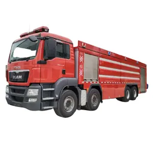 LHD或RHD 8x8东风25000L 20000L 8x4机场组合式干粉泡沫水罐车消防队使用消防车