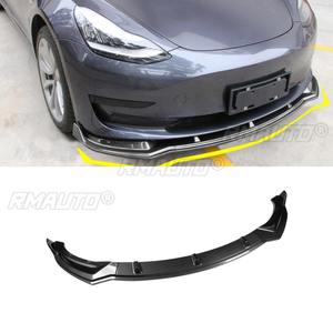 Kit carrosserie pour Tesla Model 3 : Lame de pare-chocs avant, séparateur, diffuseur, spoiler et protection de pare-chocs - Accessoires automobiles - Product Image 2