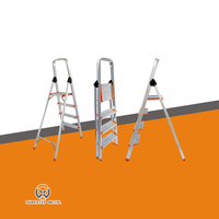 Échelle pliante en aluminium SURESTEP, capacité de charge de 150 kg, design en échelle d'ange, pour la maison, le supermarché, la salle de bain, l'entrepôt, la salle de sport, l'escalier