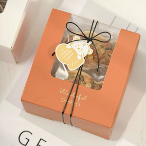 Cajas de Cartón Pequeñas Impermeables para Dulces, Personalizadas, con Ventana, Embalaje Exterior Navideño, Proveedores Mayoristas Reciclables en China - Product Image 2