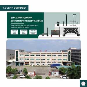 Có Thể Thu Vào Có Thể Tháo Rời Có Thể Điều Chỉnh Không Thấm Nước Hành Lý Xử Lý Xe Đẩy Kéo Rod 100Kg Tải Mang Phụ Tùng Cho Hộp Công Cụ - Product Image 6