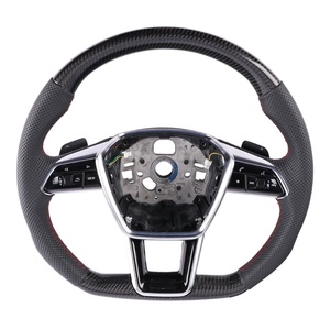 Volant en fibre de carbone OEM avec surpiqûres améliorées pour <span class=keywords><strong>Audi</strong></span> C6 B8.5 Q7 S4 A1 Q3 S8 C8 S6 A8 B7 - Product Image 4