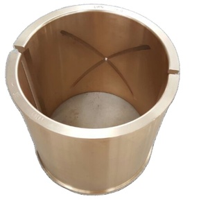 Bagues de roulement à bride sans huile grand modèle pour concasseur à percussion à arbre vertical CuSn6Zn6Pb3 coulé en bronze - Product Image 1