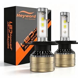 Bombilla LED V16 3570 Chips <span class=keywords><strong>H4</strong></span> para Auto, 72W, Alta Luminosidad, Blanca, H13, Luz de Conducción, Alta Potencia, Material de Aluminio, 12V, Nueva - Product Image 1