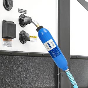 Filtro de agua en línea para RV con 2 protectores de manguera flexibles para vehículos recreativos, caravanas y embarcaciones - Product Image 5