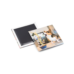 Autocollant magnétique rectangulaire en fer blanc Art Déco personnalisé avec logo, écologique et à prix abordable, pour réfrigérateur, <span class=keywords><strong>cuisine</strong></span> et décoration intérieure - Product Image 1