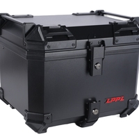 Boîte à bagages arrière pour moto en ABS multifonctionnelle, protection contre les intempéries, pour une utilisation quotidienne et en voyage