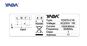 Duy nhất giai đoạn YDS70-C16 kỹ thuật số năng lượng mét chi phí-hiệu quả Din Rail núi cho năng lượng mặt trời thức ăn trong Thuế quan tính toán CE/ukca phê duyệt - Product Image 6