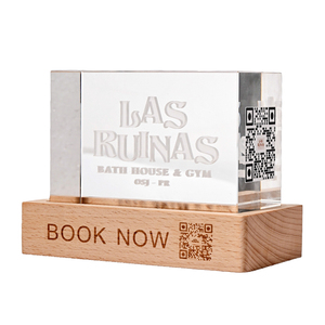 Regalo Promocional Empresarial, Cubo de Cristal con Grabado Láser 3D Personalizado, Decoración de Escritorio, Artesanía de Cristal, Recepción, Impresión de Código QR, Cubo de Vidrio - Product Image 6