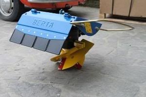 Nuovo Coltivatore Rotativo BCS Marca Italiana 2020, Mini Motozappa BCS, Aratro Rotativo, Dissodatore del Terreno Berta - Product Image 4