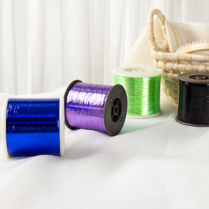 <span class=keywords><strong>Fil</strong></span> métallique en Polyester blanc, paillettes or <span class=keywords><strong>argent</strong></span>, <span class=keywords><strong>Lurex</strong></span>, <span class=keywords><strong>fil</strong></span> coloré pour le tricot, usine, vente en gros - Product Image 6