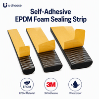 Bande d'étanchéité en mousse EPDM de qualité supérieure, vente en gros OEM, fabricant direct d'usine, fournisseur de joints en caoutchouc imperméables pour portes et fenêtres