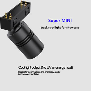 ジュエリーショーケース用1WキャビネットLEDミニトラックスポットライト美術館ショーケース用低電圧ミニLEDトラックライト - Product Image 3