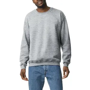 Custom Men's Knitted Fisherman Pullover Sweater Cable Crewneck Sweater with Twist Patterned