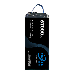 แบตเตอรี่ลิเธียมโพลิเมอร์แบบโซลิดสเตท 6s/12s/14s/18s/24s 10c 67000mah 310Wh/kg ได้รับการรับรองมาตรฐาน CE/RoHS/UN38.3 รับประกัน 12 เดือน ทนทาน - Product Image 1