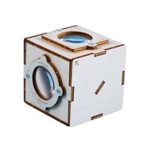 Giocattolo di Assemblaggio Puzzle DIY, Set di Esperimenti Scientifici di Fisica <span class=keywords><strong>con</strong></span> Tecnologia del Visore Piatto, in Plastica e Legno, per Età 4-6+ Unisex - Product Image 1