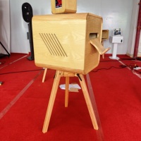 Support d'imprimante en bois stable pour DNP DS620/RX1HS/Hiti P525L/Citizen, couverture pour photomaton, machine d'impression instantanée