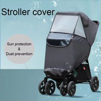 Housse de protection contre la pluie pour poussette pour bébé Housse de protection contre la pluie pour cadeau de fantaisie