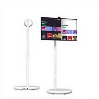 Pantalla Interactiva Inteligente para Interiores IKINOR de 24/27/32 Pulgadas con Sistema Operativo Android, Televisor Portátil con Batería de 5 Horas, Monitor Inalámbrico Móvil