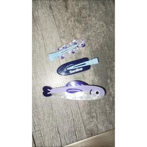 กิ๊บติดผมรูปปลาซาร์ดีนน่ารัก 3 ชิ้น/แพ็ค ของตกแต่งผมการ์ตูนอเนกประสงค์สำหรับสาว<span class=keywords><strong>หวาน</strong></span> ของขวัญตุ๊กตาขนนุ่มสไตล์อนิเมะสำหรับเด็กผู้หญิง - Product Image 4