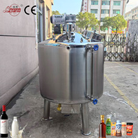 Cuve de mélange sous pression électrique en acier inoxydable 304 pour miel, sucre, jus – Cuve de stérilisation