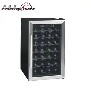 Refrigerador de vinho termoelétrico com 28 garrafas