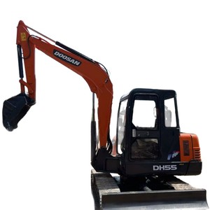 Used Mini <b>Track</b>-Type Excavators DH55 DH60 DX55 High Quality 5.5 Ton Engine with <b>Pump</b> Core Components for Sale - Product Image 2