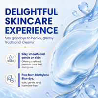 Crème hydratante pour le visage au peptide de cuivre OEM GHK-Cu Palmitoyl Tripeptide-5, anti-rides, raffermissante, soin du visage pour peaux matures, crème premium