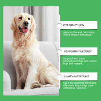 Kit de recharge de diffuseur de phéromones apaisantes pour animaux de compagnie, logo personnalisé OEM, haute qualité, sûr, anti-stress, pour chiens et chats, soulage l'anxiété de séparation