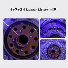 Creality Sermoon S1 Scanner 3D 1 + 7 + 34 Ligne laser bleue/NIR 0.08mm Haute précision 90fps Anti-Shake Tracking Deep Hole Scanning - Product Image 3