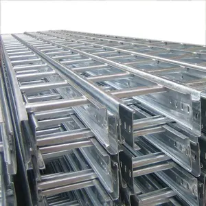 Steel Aluminum Ladder Type Cable Tray And Accessories