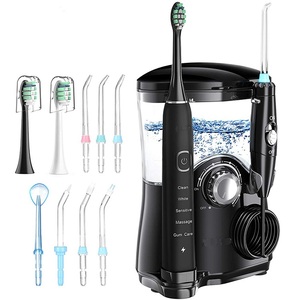 Multifunctional Two-in-One Dental Care Set Electric Toothbrush & Water Flosser Effective Oral Cleaning for Teeth Household Use