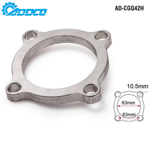 ADDCO EPMAN Brida de escape de 4 tornillos y 2.5 pulgadas de diámetro interior para turbo T3 T3T4 <span class=keywords><strong>T4E</strong></span> AD-CGQ42H - Product Image 3