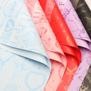 Papel de Regalo Yaleen con Diseño de Oso Español, con Marco, Impermeable, Floral, Estilo Coreano, Accesorios para Floristas, Paquetes - Product Image 2