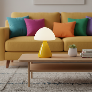 Lámpara de cabecera <span class=keywords><strong>para</strong></span> habitación matrimonial, lámpara perpetua de alta gama <span class=keywords><strong>para</strong></span> crear ambiente en el <span class=keywords><strong>dormitorio</strong></span>, lámpara decorativa, lámpara LED de escritorio, lámpara con forma de hongo - Product Image 5
