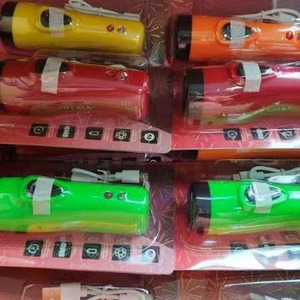 Mini lampe torche portable à LED rechargeable, grande capacité, pour usage extérieur, domestique, randonnée, patrouille - Product Image 1