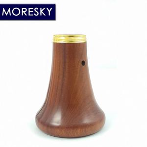 Clarinete Profesional MORESKY de Madera Roja, Tono C, Chapado en Oro, 17 Llaves, Madera Sólida de Mopane MC681 (OEM) - Product Image 6