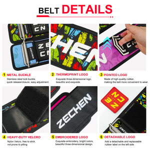 Zechen per il Fitness Premium <span class=keywords><strong>cintura</strong></span> regolabile per la vita per la schiena Crossfit <span class=keywords><strong>cintura</strong></span> per il sollevamento pesi a chiusura rapida - Product Image 5